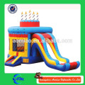 Diapositiva de agua inflable gigante para la diapositiva de agua inflable de la escalera del adulto / de los cabritos arge para la venta